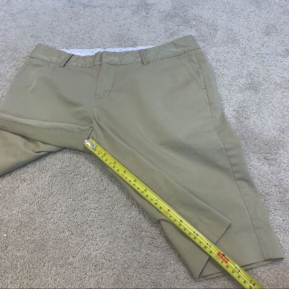Aritzia Talula beige tan brown Bermuda shorts Sz 8🇨🇦 - Picture 11 of 12